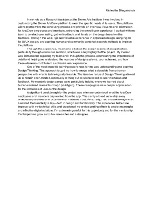 Designing Digital Solutions with Brown ArtsCrew