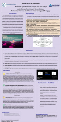 Jezlyn Montas  2024 Laidlaw Poster