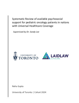 Summer One Research Report