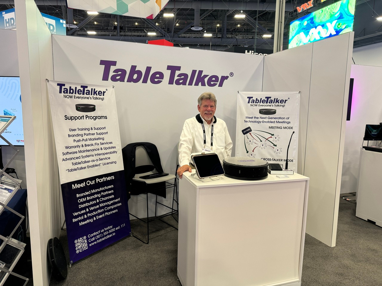 Experience the TableTalker Prototype at InfoComm 2024📍W1357