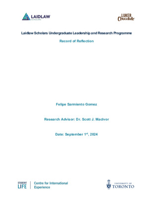 Summer Research Reflection