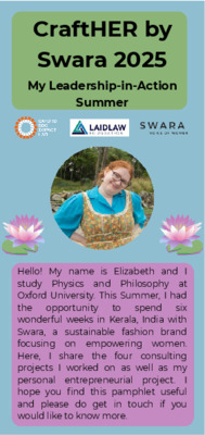 CraftHER by Swara 2025 Impact Showcase