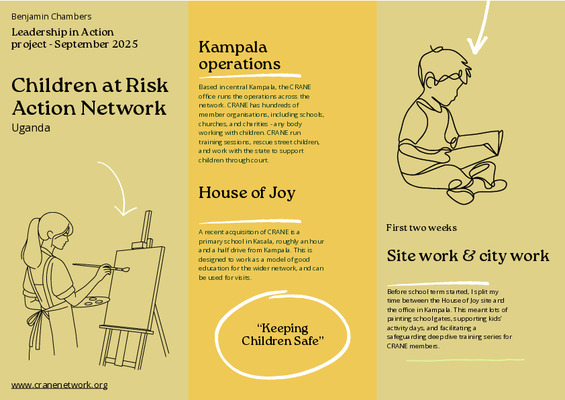 LiA Creative Output - CRANE, Uganda