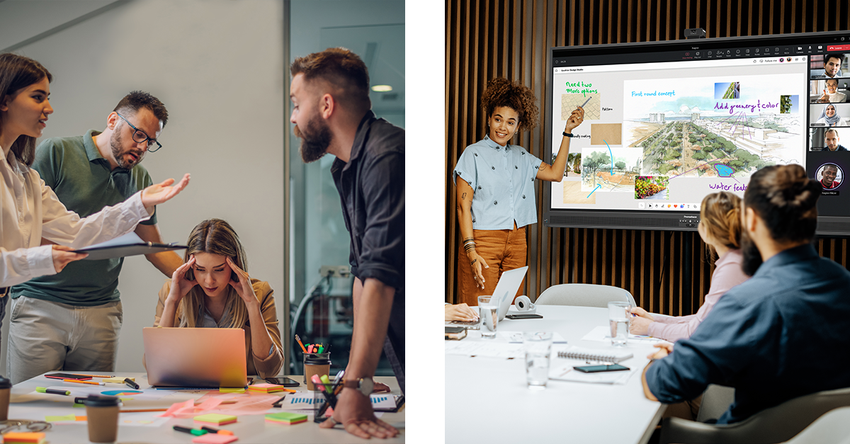 PROBLEM: Your teams are struggling to collaborate effectively