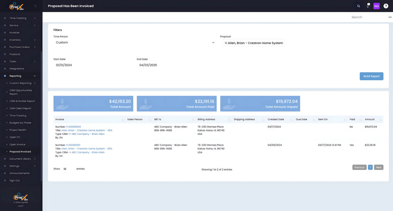 ProjX360 Launches Major Invoicing Enhancements to Power Smarter, Faster Billing for Integrators