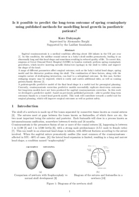 Kate Dalrymple Research Essay Summer 2024