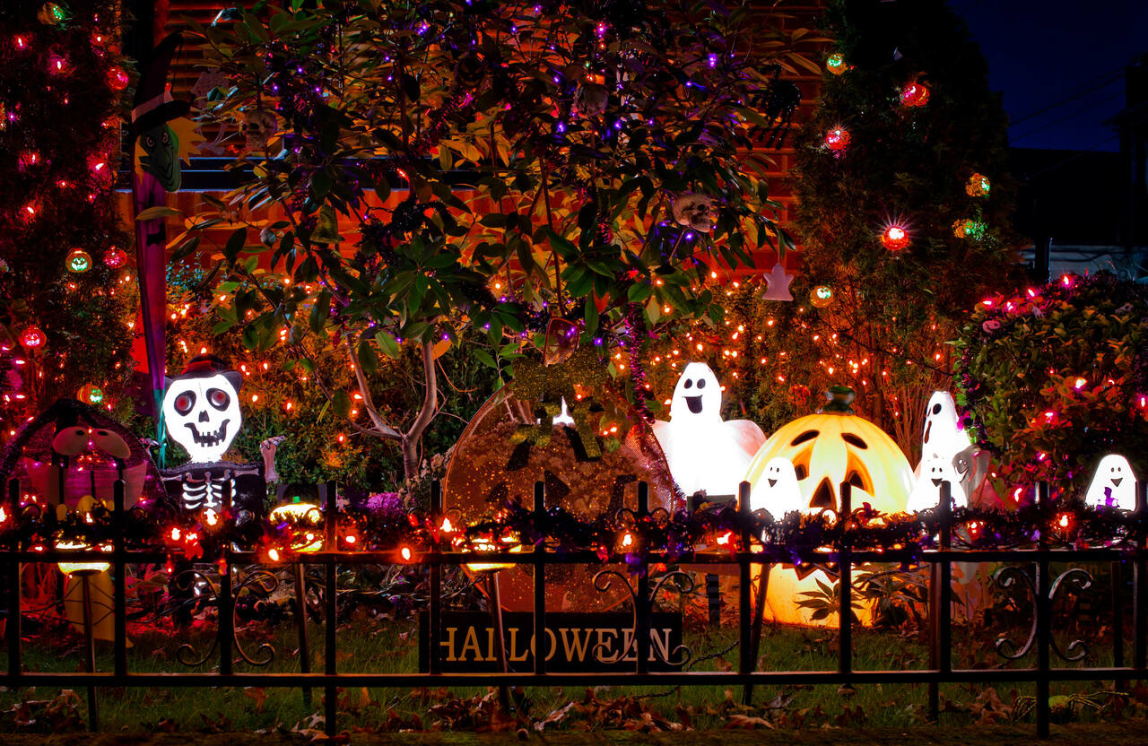 6 Halloween Light Shows to Check Out This Fall