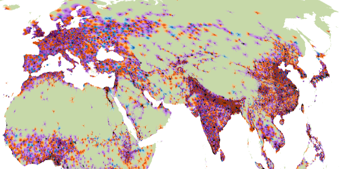 Connecting the dots: The Hidden Network of Urban Centres