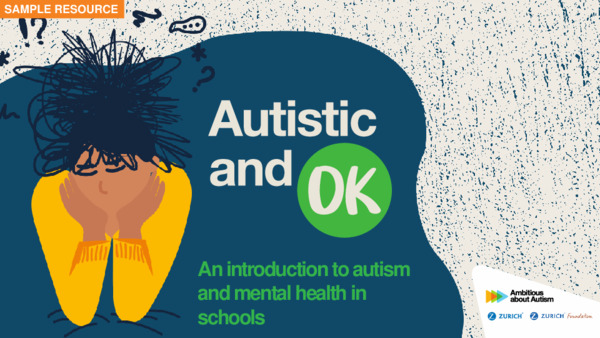 Autistic and OK - Teacher training module SAMPLE