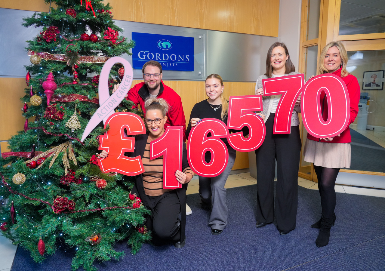 £16k raised for cancer charity by NI pharmacy