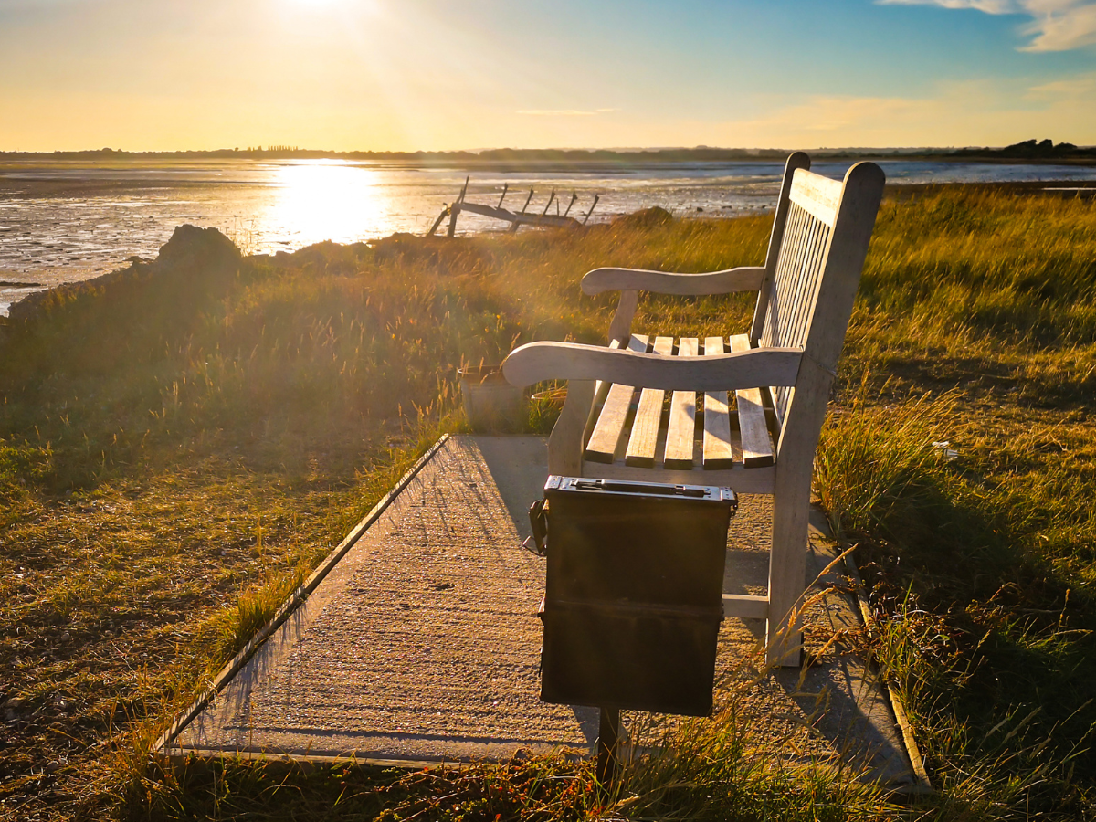 Memorial bench fundraiser for pharmacy family