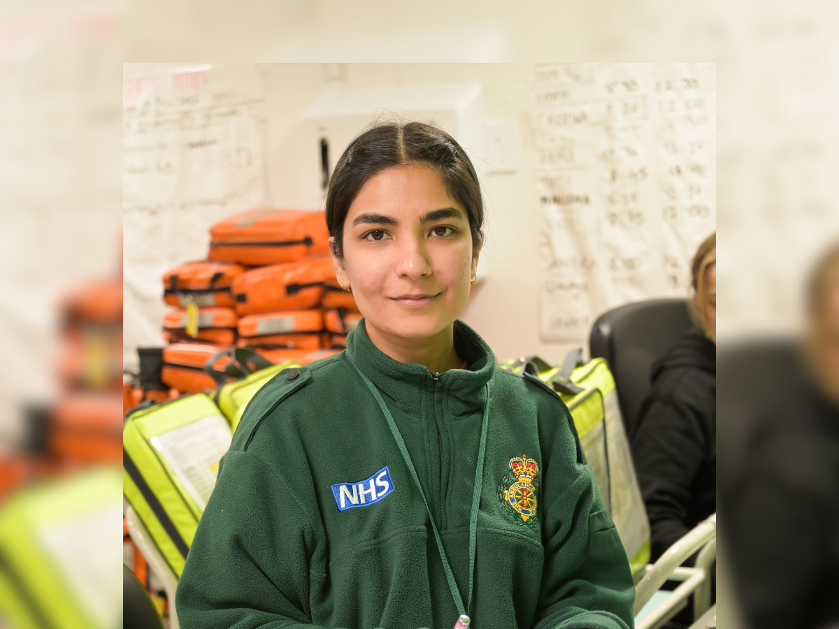 Ambulance pharmacy technician: ‘My work makes a difference’