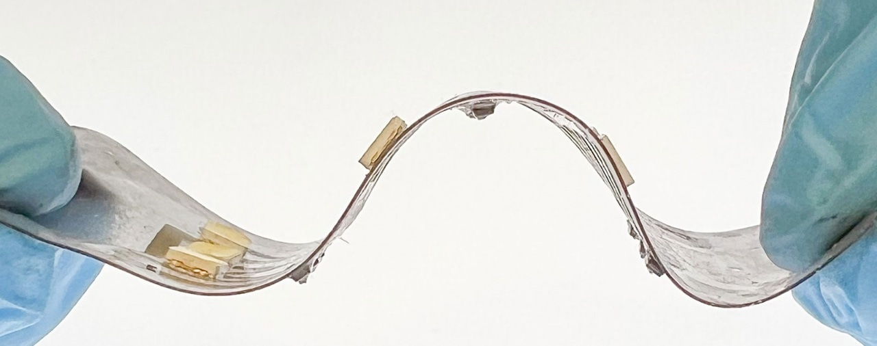 For multilayer, liquid metal soft electronics- shine, flip, and repeat 