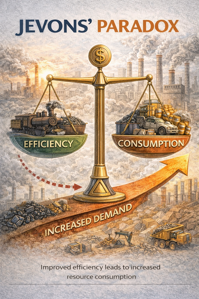 The paradox of the circular economy in the raw materials industry.