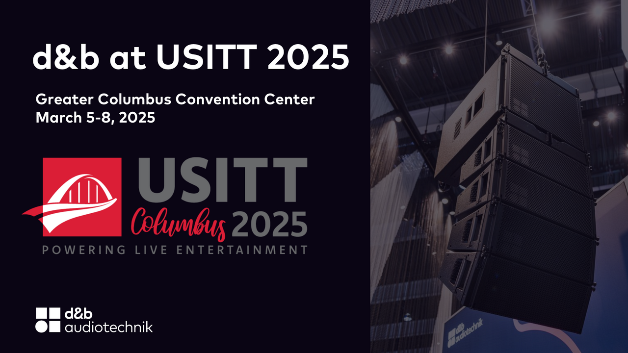 d&b at USITT 2025