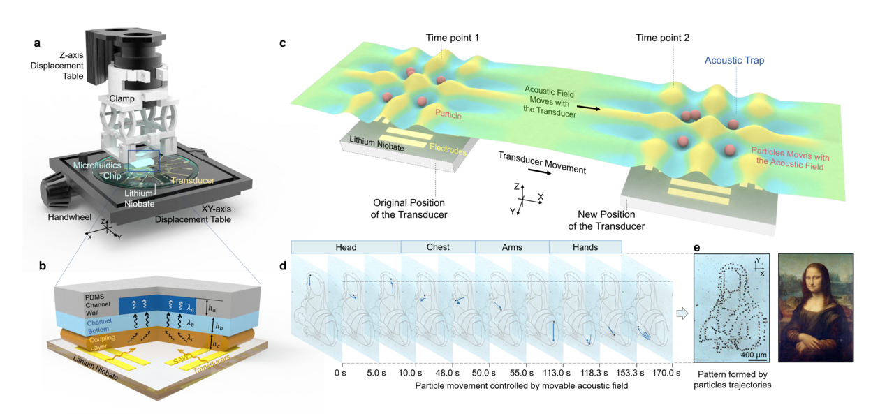 Movable Surface Acoustic Wave Tweezers: A Versatile Toolbox for Micromanipulation