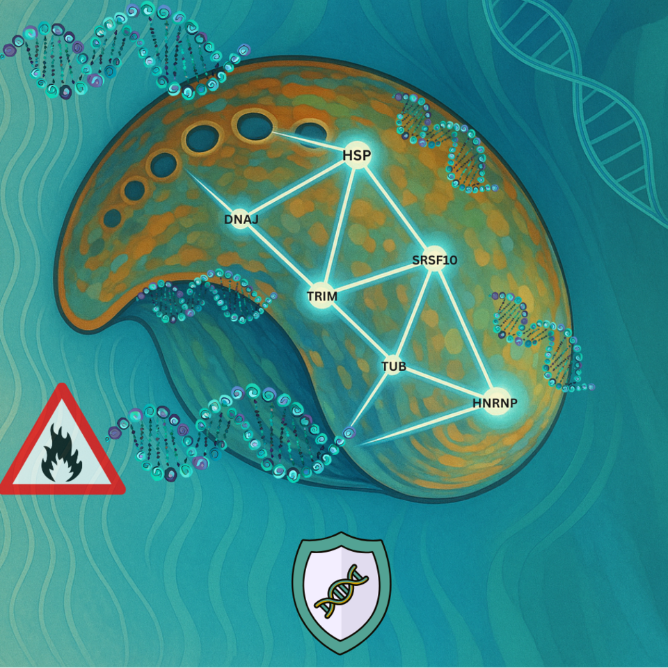 Uncovering abalone's genetic armour against heat stress