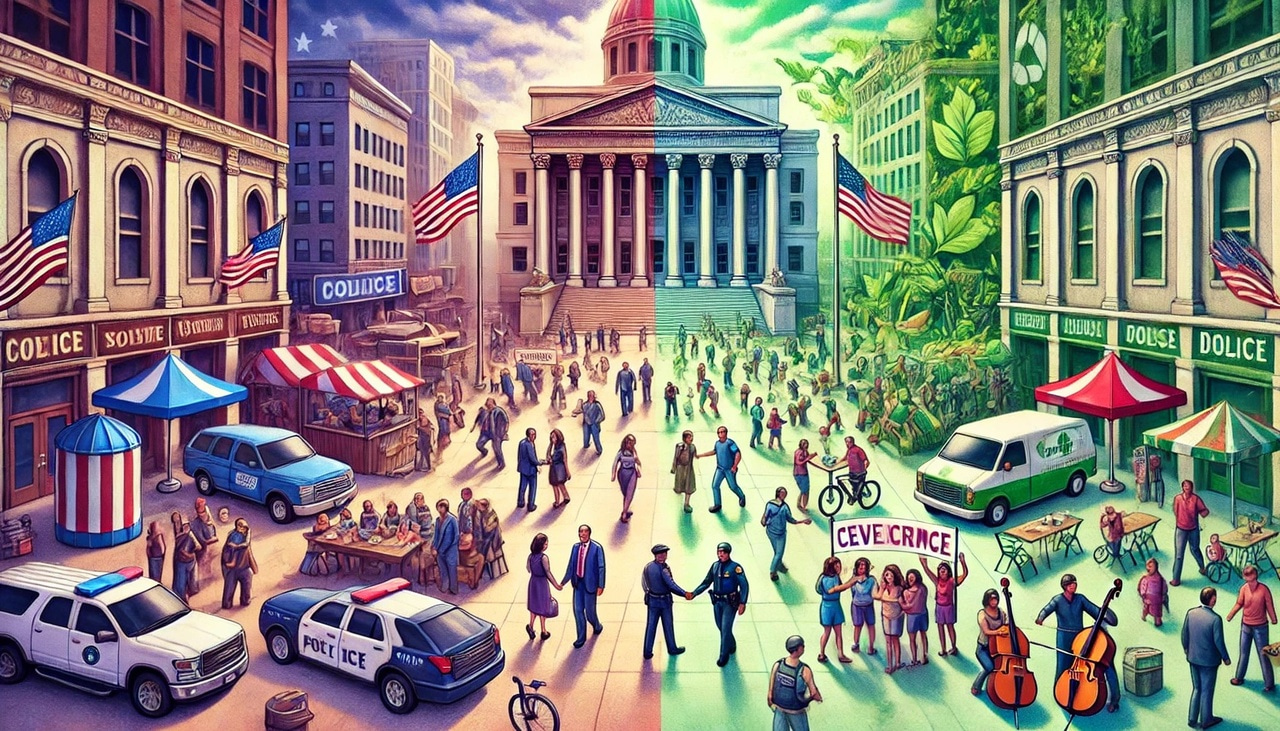 Can Narratives Affect Opinion Polarization?