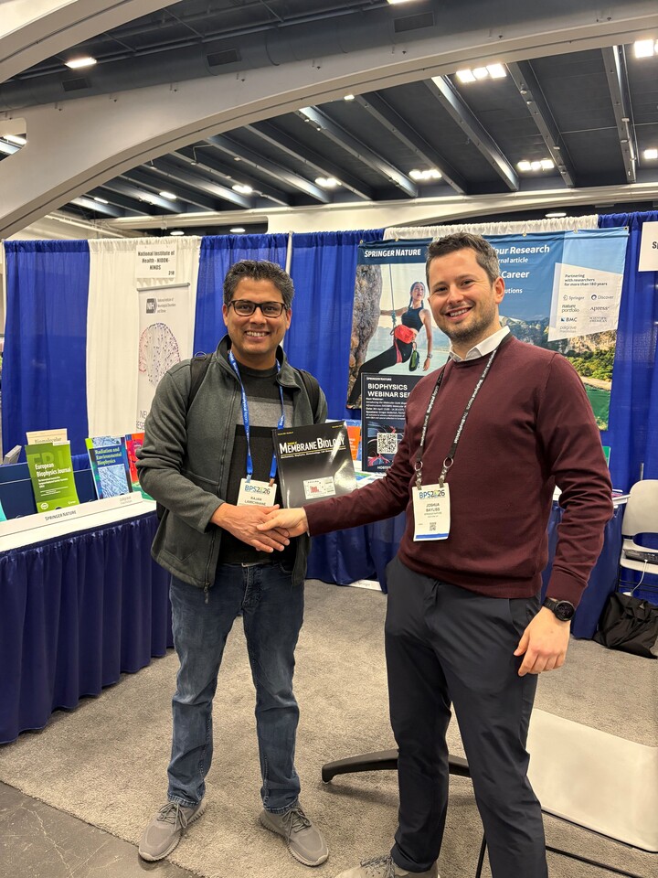 Up-and-Coming Scientist Best Paper in The Journal of Membrane Biology Winner 