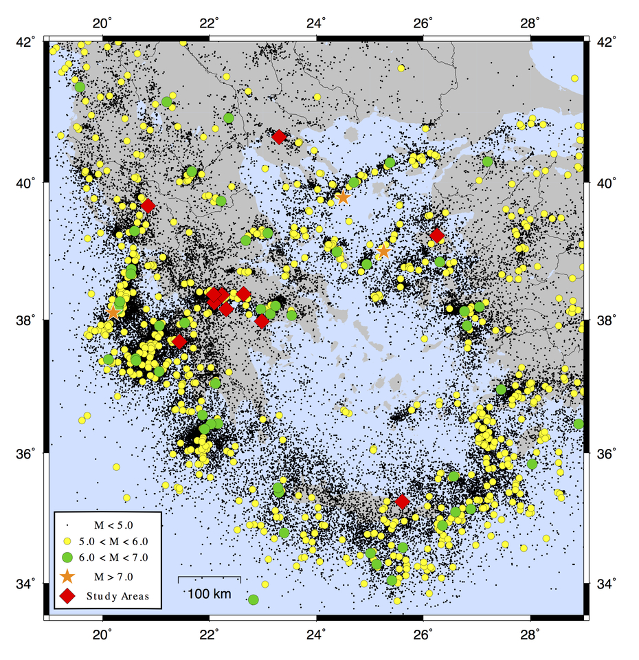 Radon signals in soil gas associated with earthquake occurrence in Greece: review and perspective.