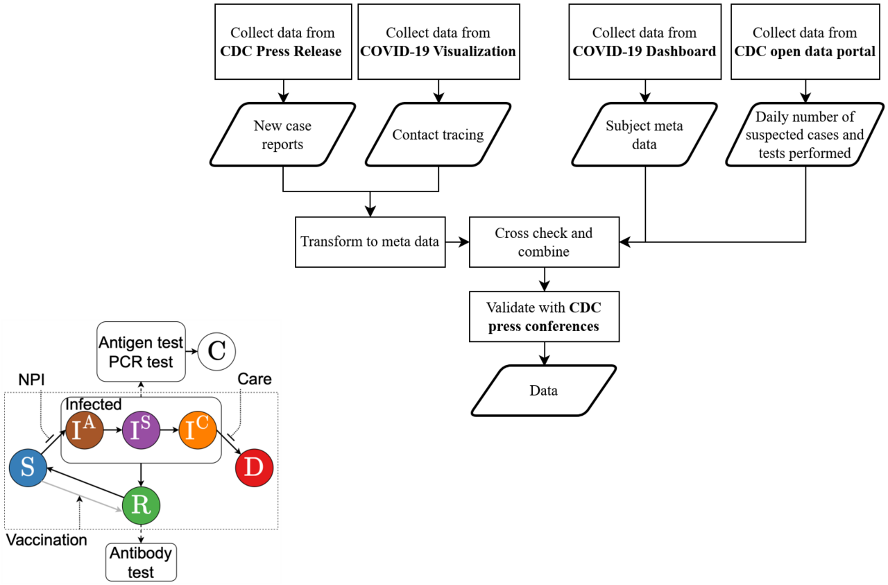 A Structured Course of Disease Dataset with Contact Tracing Information in Taiwan for COVID-19 Modelling