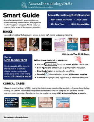 AccessDermatologyDxRx Smart Guide