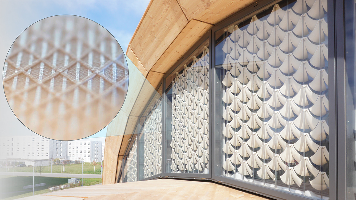 Bioinspired and biobased 4D-printing for adaptive building facades