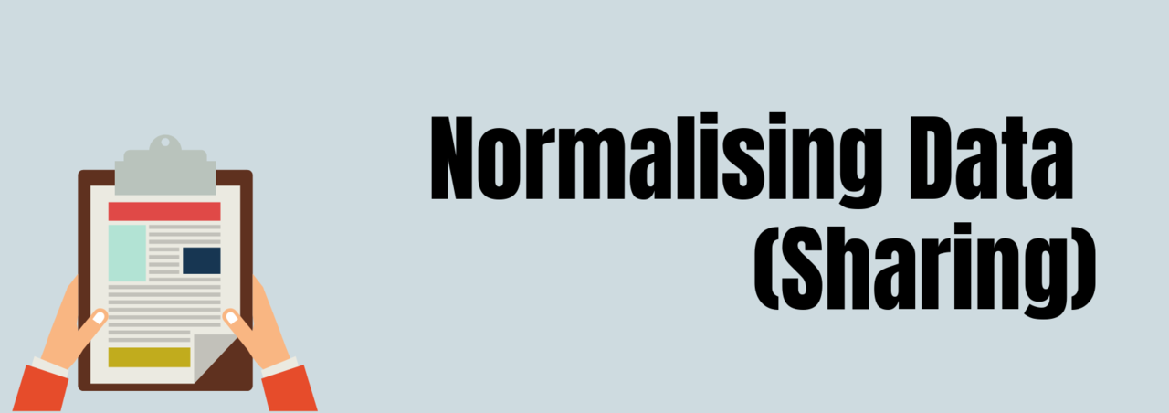 Normalizing Data (sharing)