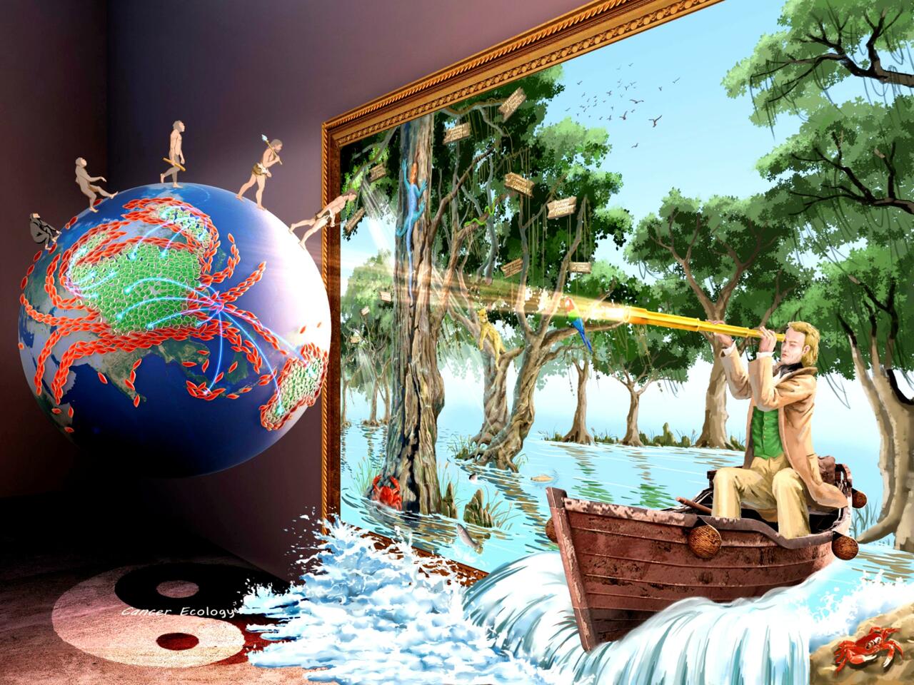 Nasopharyngeal carcinoma ecology theory: cancer as multidimensional spatiotemporal "unity of ecology and evolution" pathological ecosystem