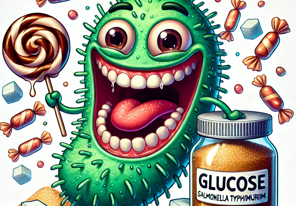Salmonella Typhimurium has a sweet tooth