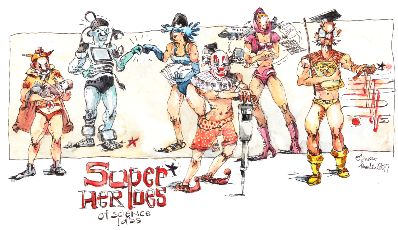 Superheroes of the lab - a spotter's guide