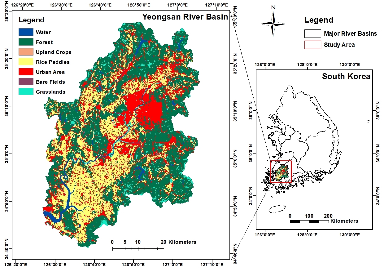  Assessing climate change impacts on flood risk in the Yeongsan River Basin, South Korea