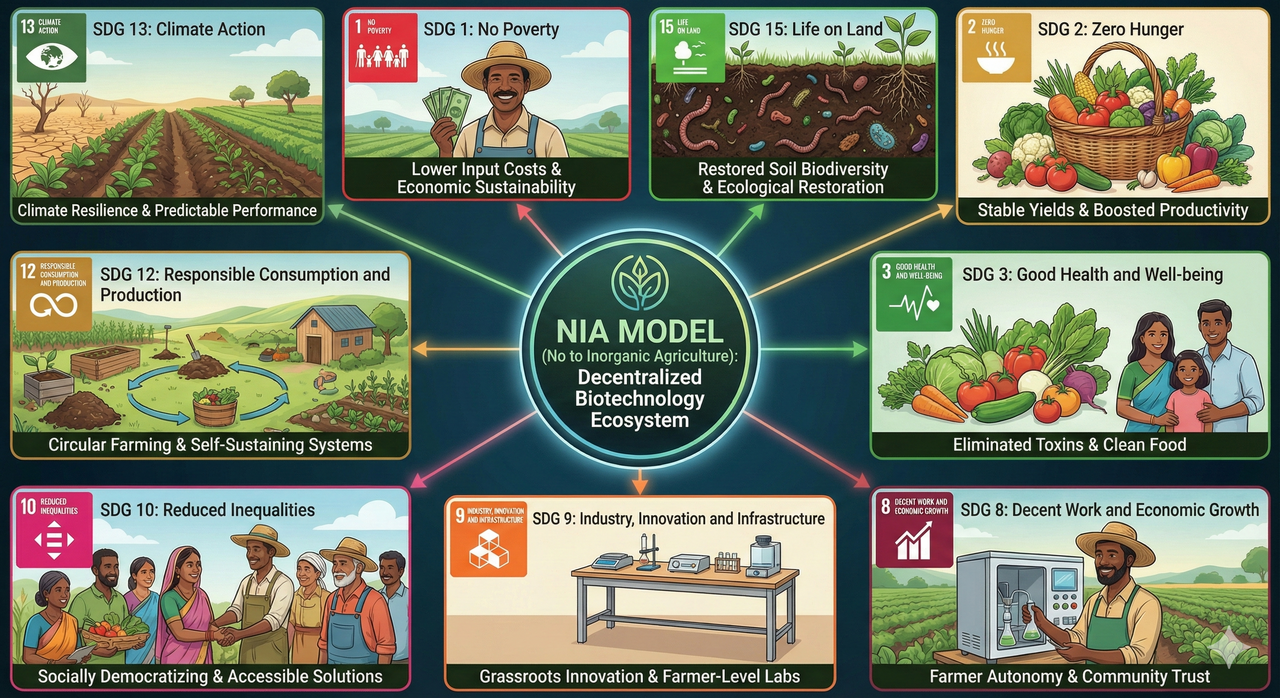 No to Inorganic Agriculture (NIA): How a Bengal-Born Innovation Is Addressing the World’s Most Severe Agricultural Crisis