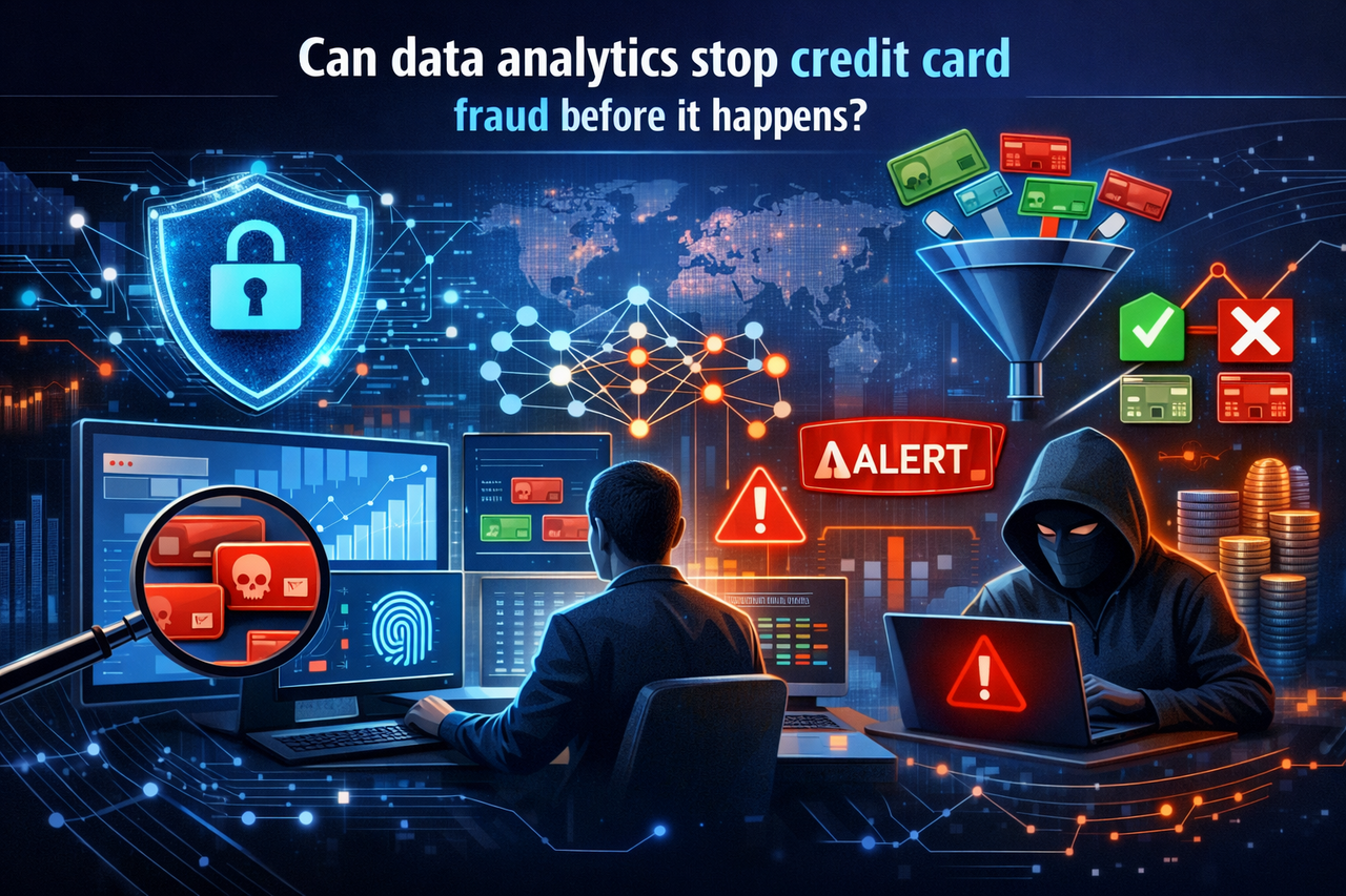Can data analytics stop credit card fraud before it happens?