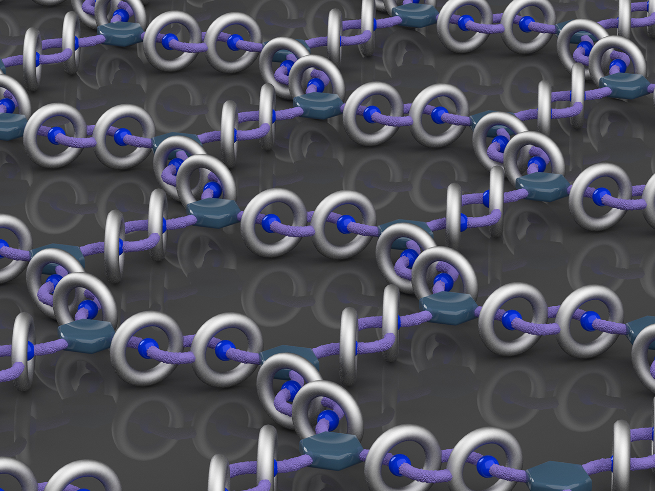 2D Shape-Shifting Chainmail: Mechanically Interlocked for Next-Gen Polymers