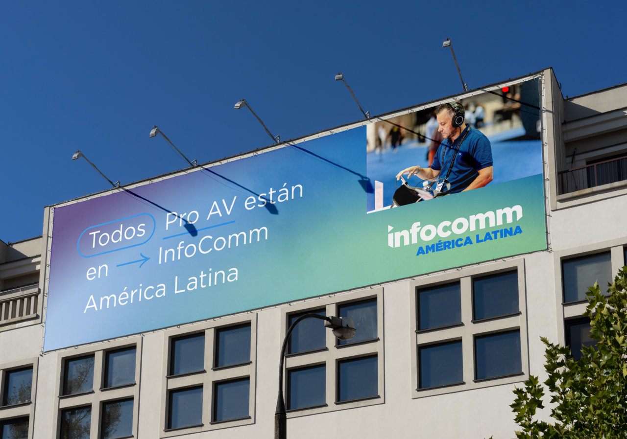 Con nuevos expositores confirmados y una sólida presencia en línea, InfoComm América Latina se prepara para su primera edición