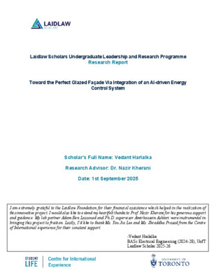 Research Report: Towards the Perfect Window