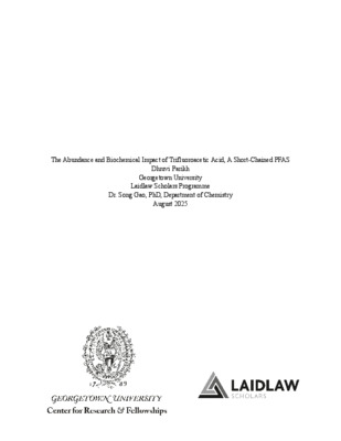 Laidlaw Research Essay Deliverable