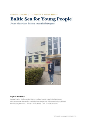 LiA Final Report: Baltic Sea for Young People