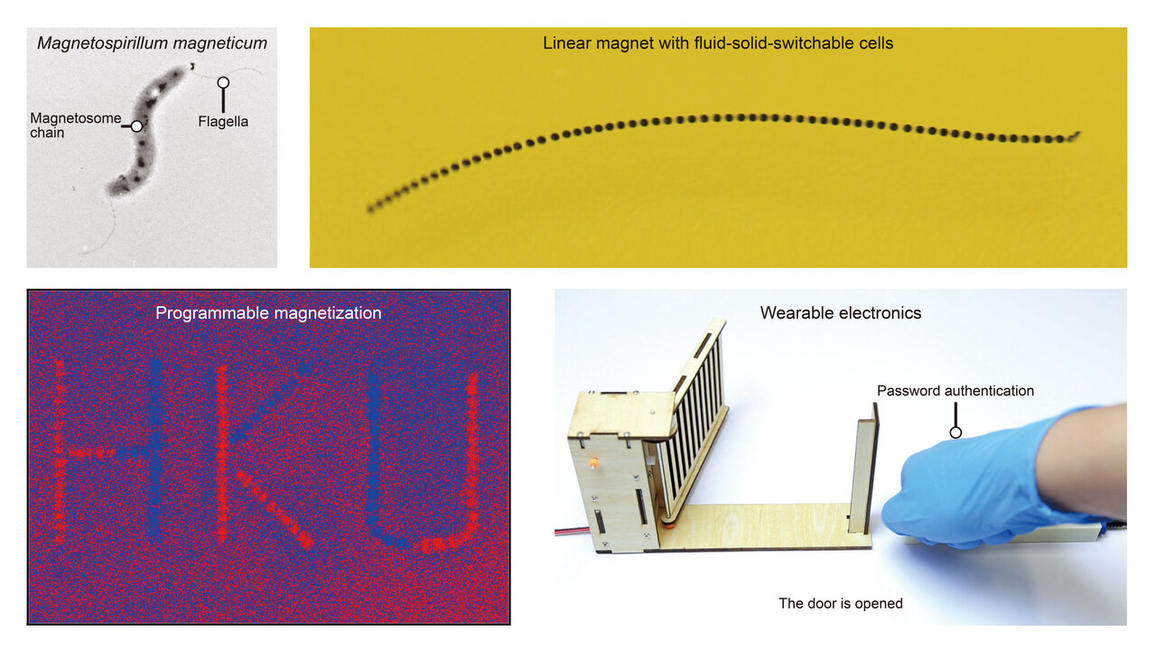 Flexible Linear Magnets, Rewritten with Light