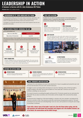 LIA Poster - St. John Ambulance