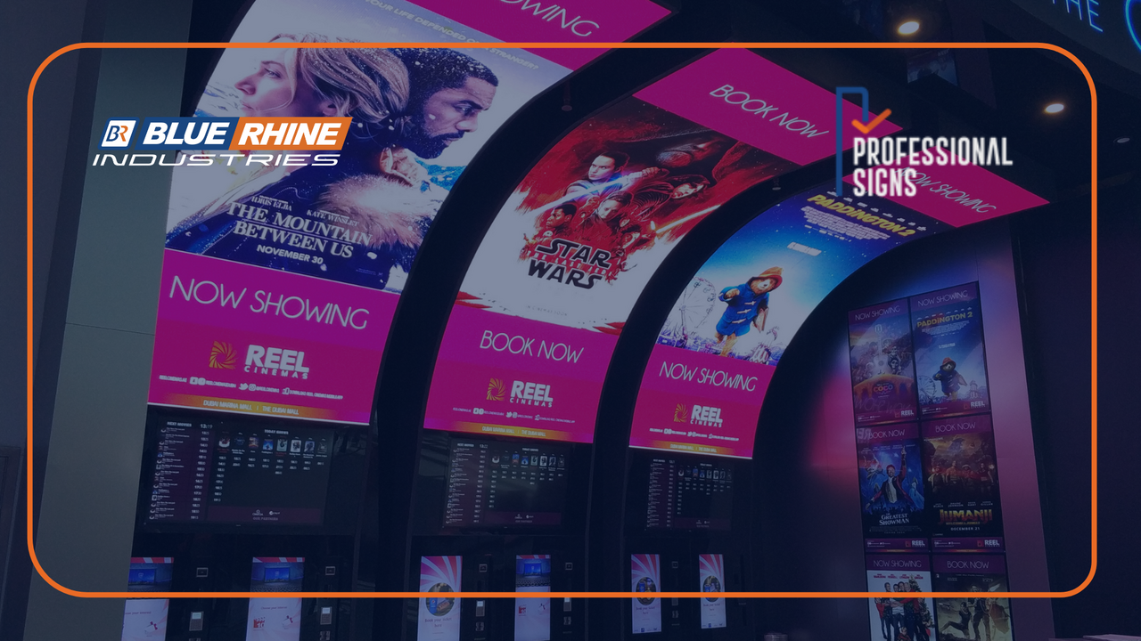 Reel Cinemas, The Dubai Mall - Digital Signage Experience
