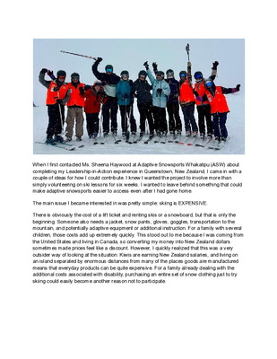LIA Project Report ASW