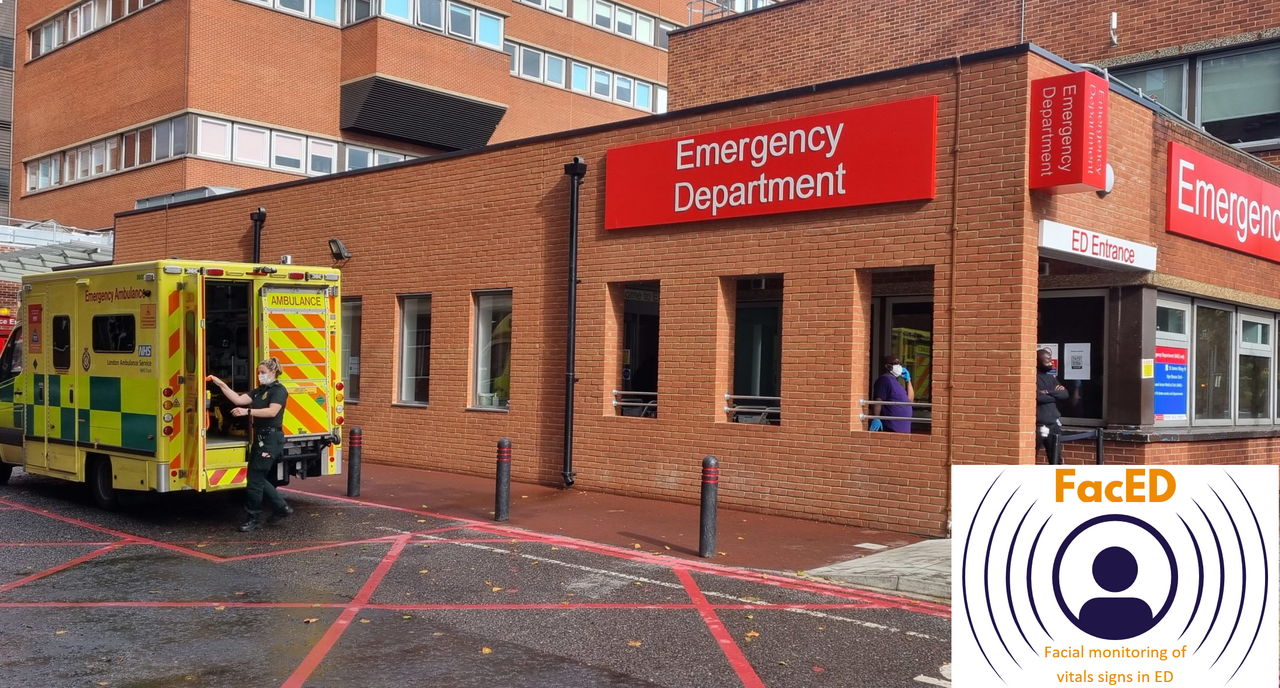 "Welcome, please scan your face here" - Feasibility and acceptability of vital sign measurement via smartphones in the Emergency Department (The FacED study)