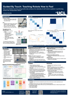 Guided by Touch: Teaching Robots How to Feel Research Poster