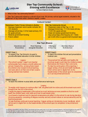 Leadership in Action Poster