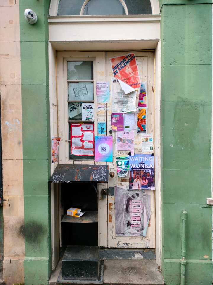 Early revelations from researching literature in radical bookshops