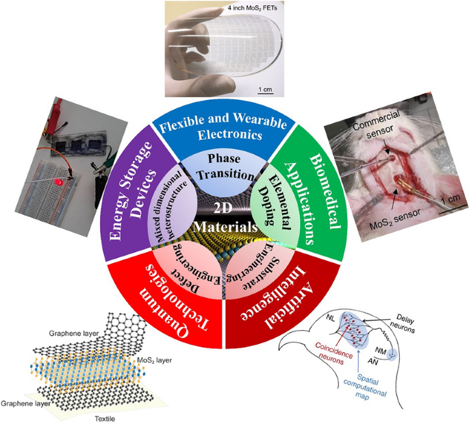 Physics of 2D Materials for Developing Smart Devices