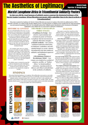 Research Poster: The Aesthetics of Legitimacy