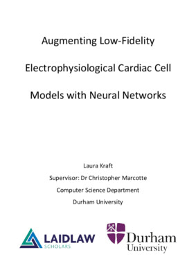 Report: 'Augmenting Low-Fidelity Electrophysiological Cardiac Cell Models with Neural Networks'